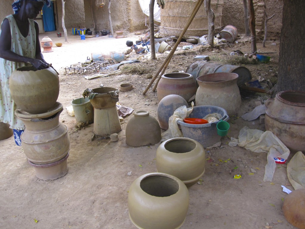 Making the Clay Pots