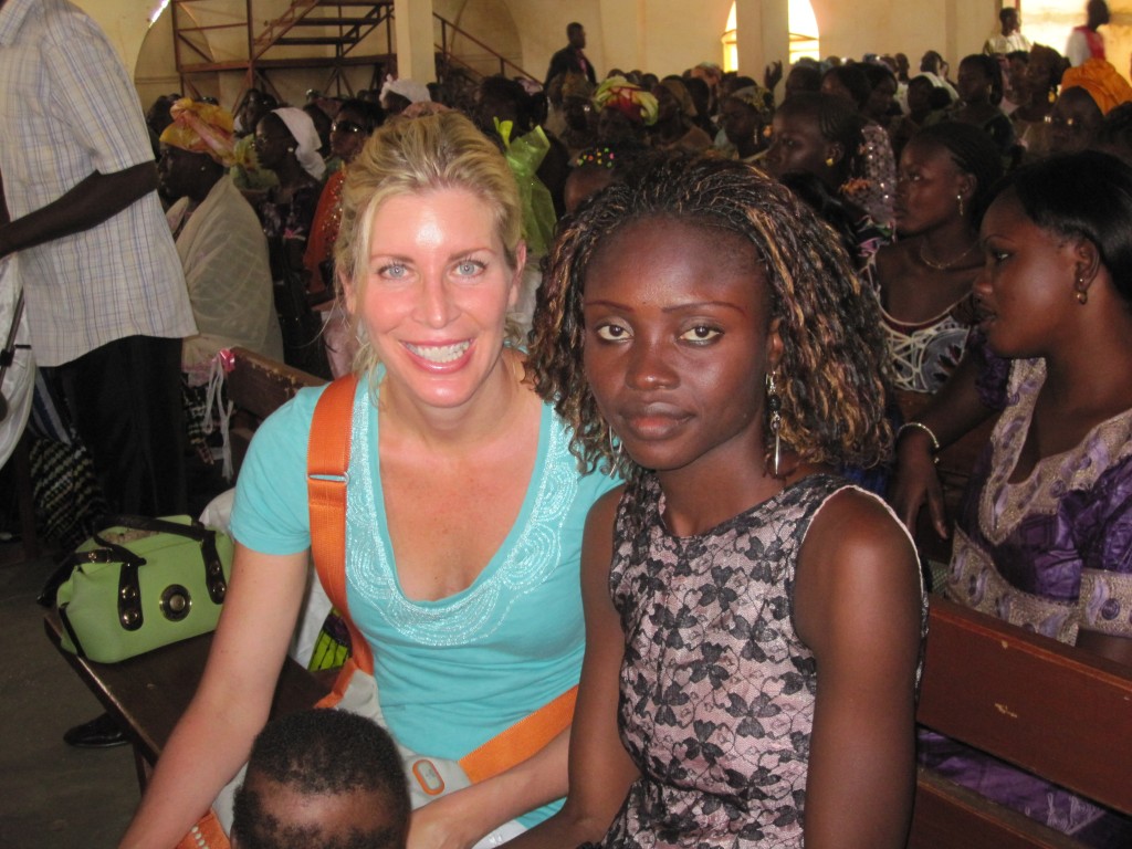 Jen and Leah in Segou, Mali