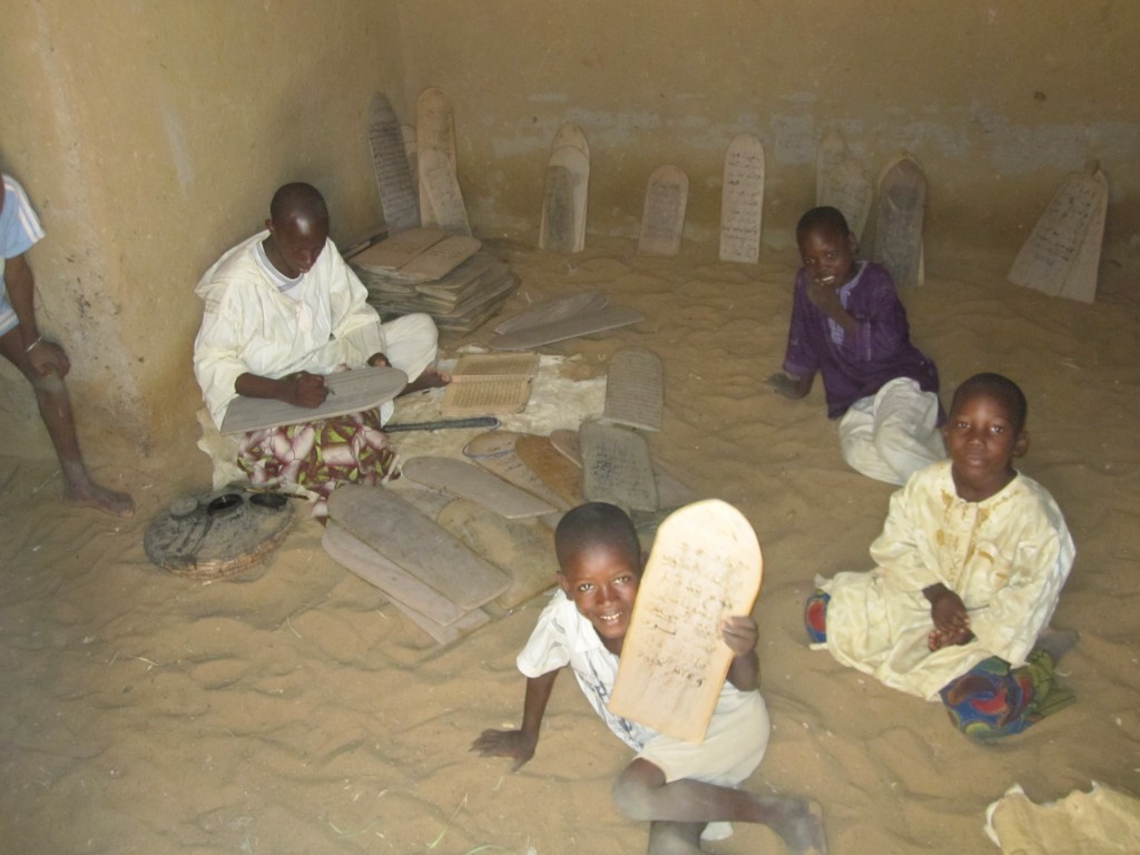 Boys learning the Koran