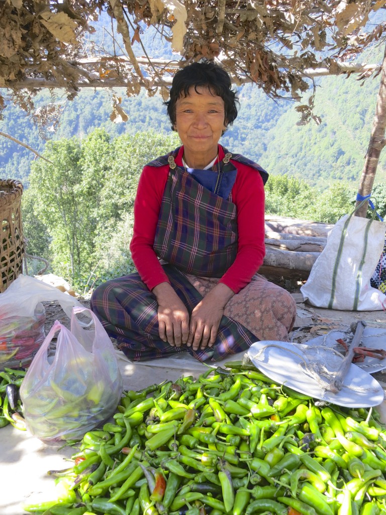 Beautiful Bhutanese Face