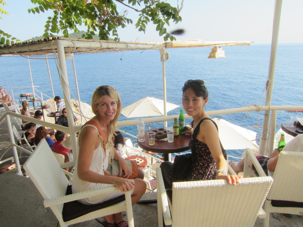 Kisara and Jen in Dubrovnik