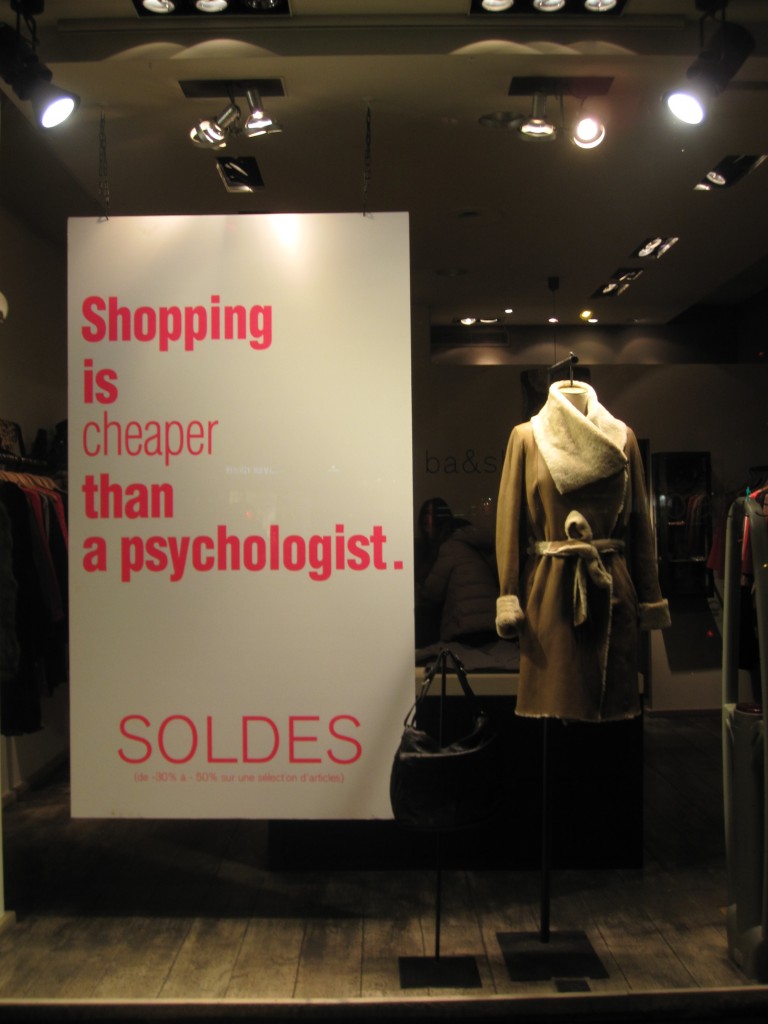 Soldes Janvier 2012