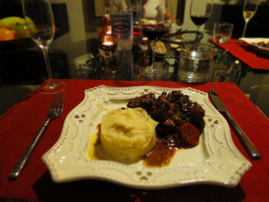 Boeuf Bourguignon! Viola!