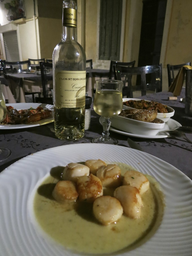 Dinner in Cassis