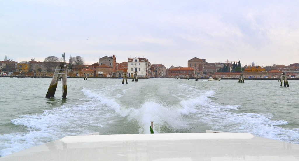 Leaving Venice