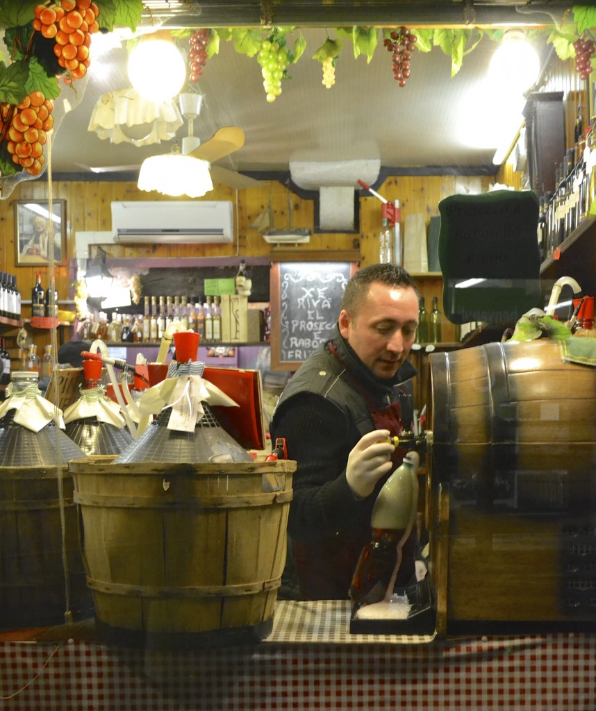 Cheap Wine in Venise