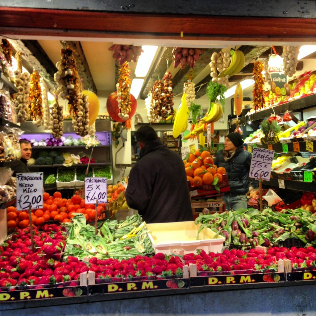 Venetian Fruit Vendor