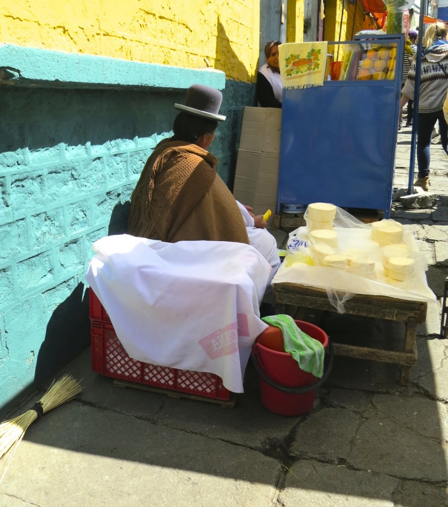 Cholita in Market