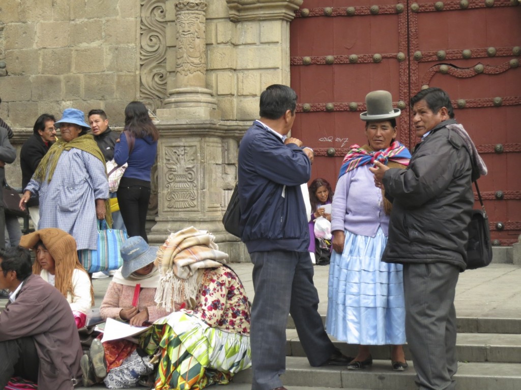 Cholita in La Paz
