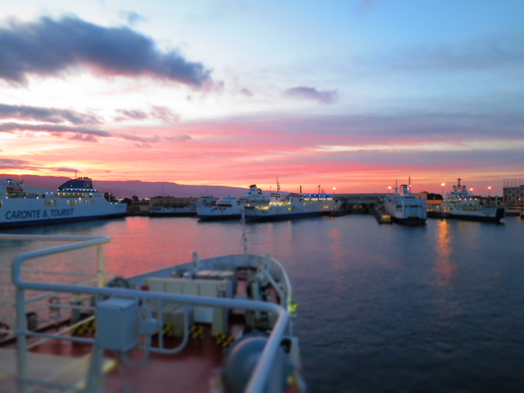 Porting in Messina, Sicily