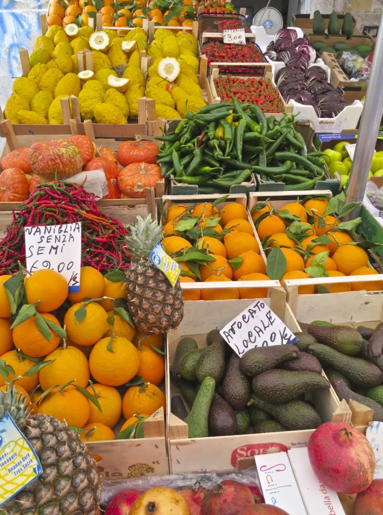 Market Fruits in Ortigia