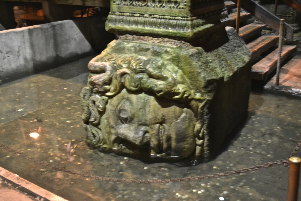 Medusa in Basilica Cistern