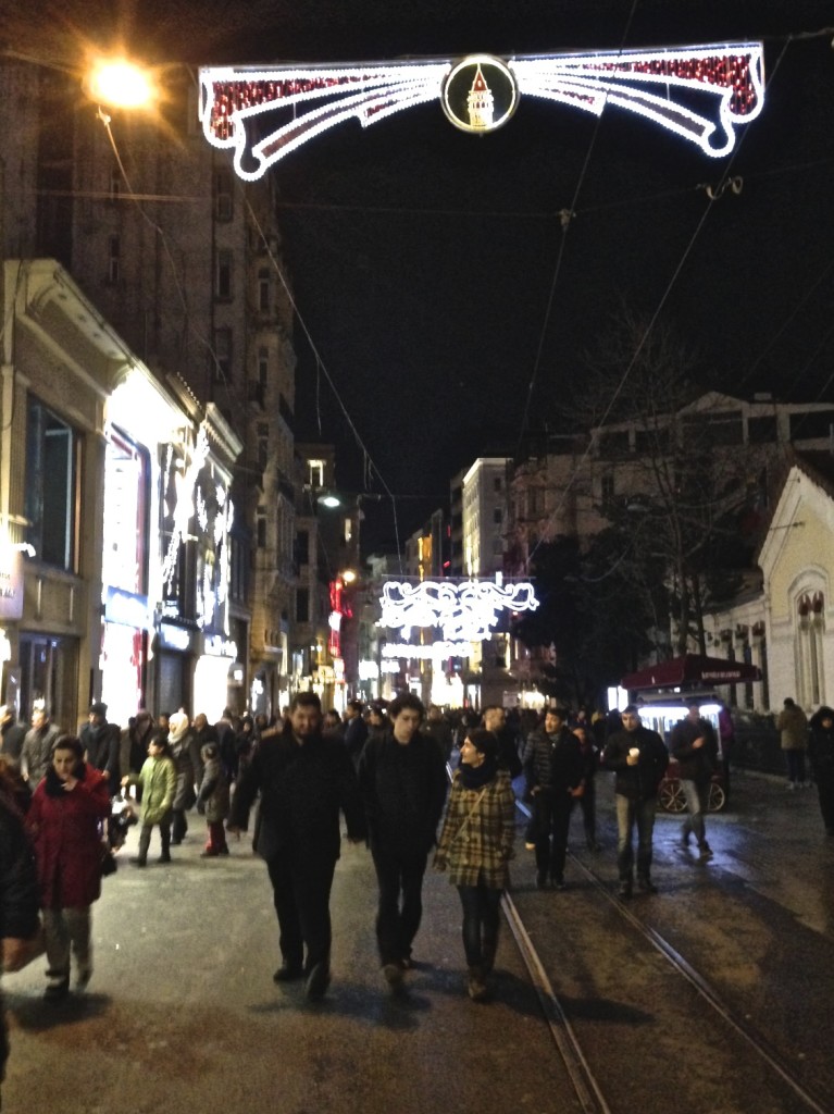 Beyoglu District in Istanbul