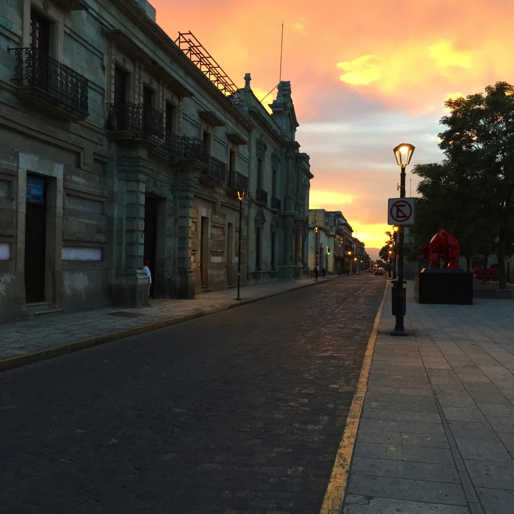 Oaxaca City at Sunrise