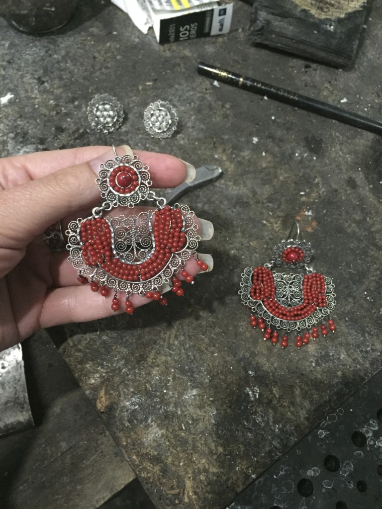 Frida Kahlo Filigree Earrings