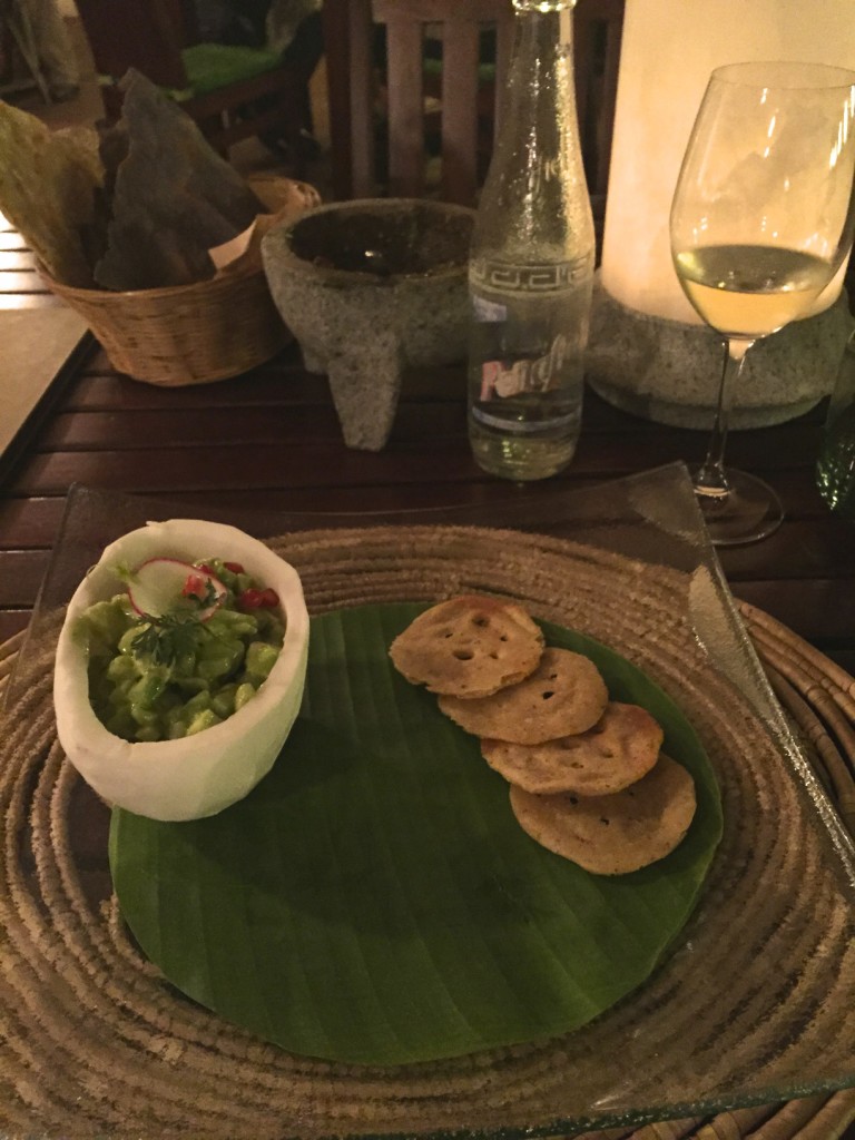 Ceviche at Casa Oaxaca