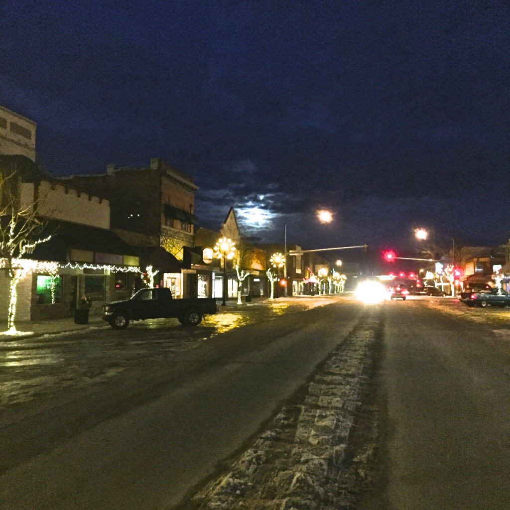 Hamilton, Montana at Christmas