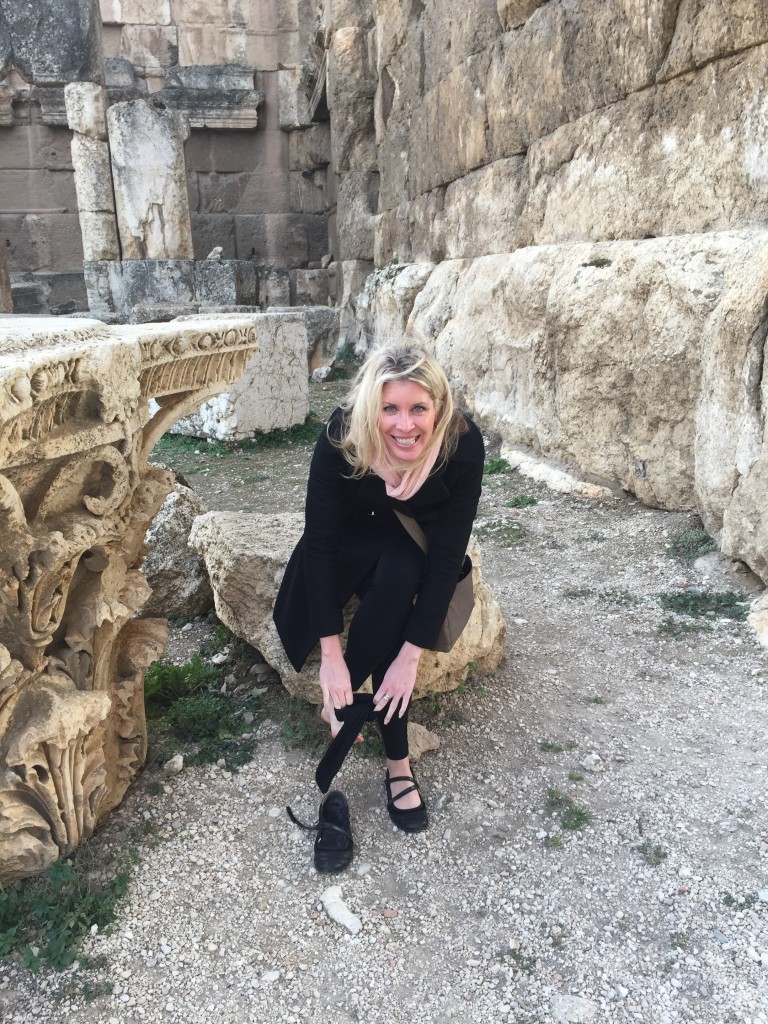 Jen at Baalbek