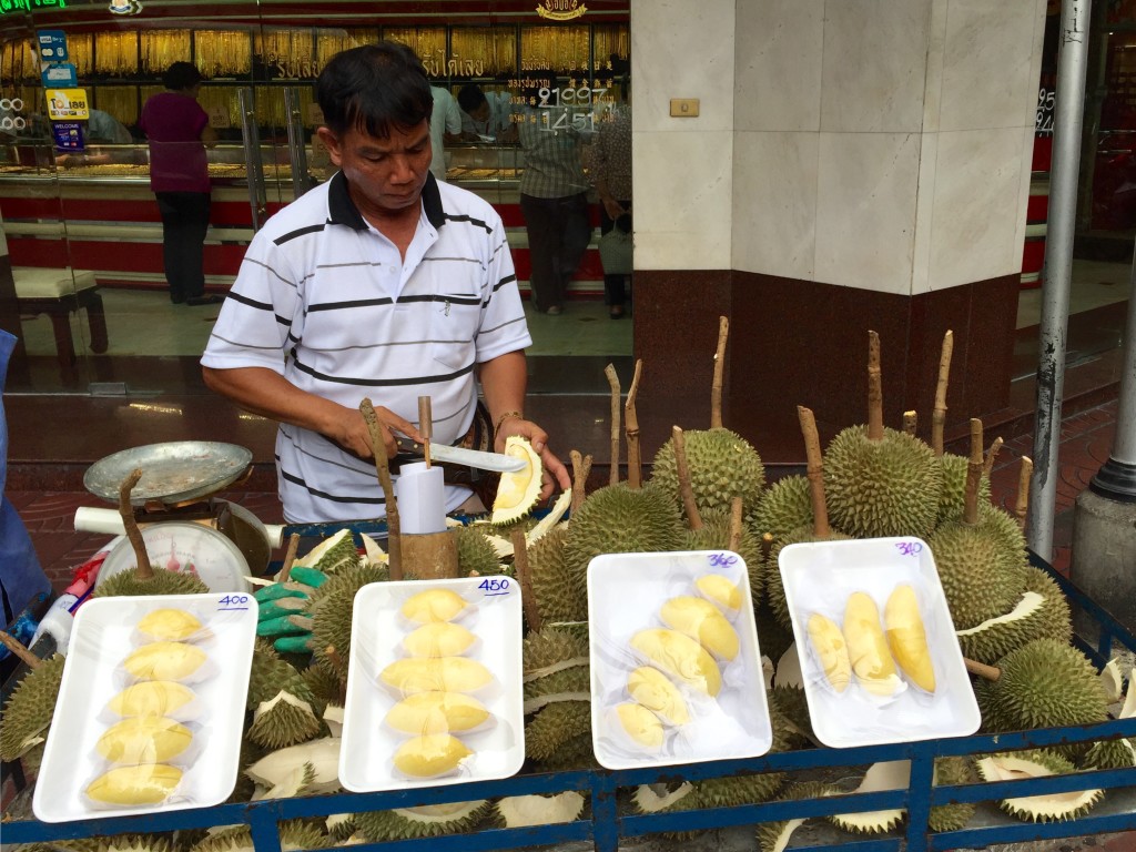 Street vendor in chinatown