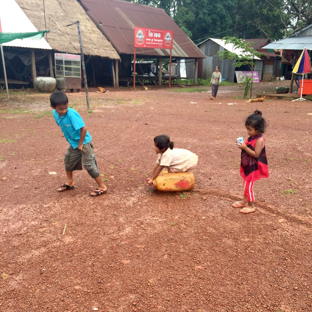 Cambodia Kids playing